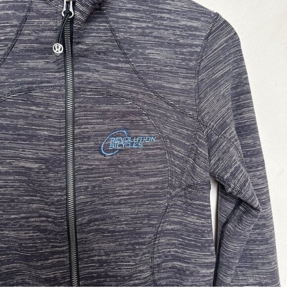 Lululemon Womens 6 Space Dye Active Track Jacket - Picture 11 of 16